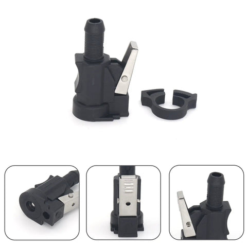 Three Eighth Inch Marine Boat Fuel Pipe Joint Connector Quick Fit for Outboard Fuel Line Female Quick Connector Replacement