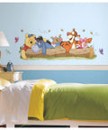 Disney Pooh And Friends Outdoor Fun Giant Peel And Stick Wall Decals Pack Of 10 Removable Repositionable Vinyl Wall Stickers