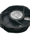 Heavy Duty Aluminum Frame AC Cooling Fan 115V 32W 2700 To 3200 RPM Industrial Machine Tool Fan With Sleeved Bearing Quiet Operation And High Airflow 176.5 CFM To 212 CFM For Reliable Equipment Cooling., black 172x150x38 mm fan