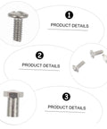 Eyewear Repair Kit With Replacement Screws For Glasses Sunglasses And Wire Frame Eyewear, close-up of assorted screws