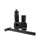 Rugged Obsidian Nine Forty Five Suppressor Tool And Wrench, 2 In 1 Maintenance Gear With Carbon Fiber Infusion, Heavy Duty Precision Fit