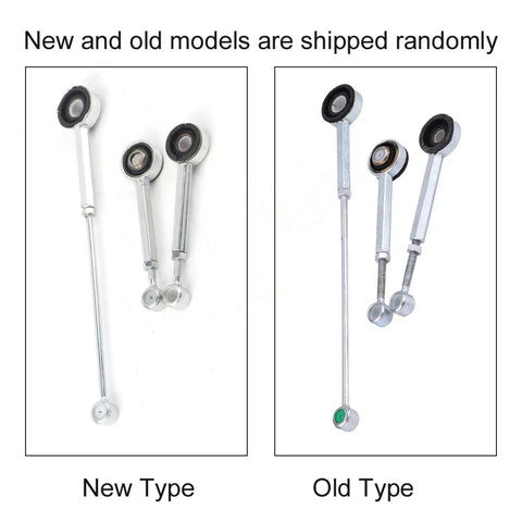 Beefy Aluminum Gear Shift Linkage Rod Kit For Berlingo Xantia 306 405 Partner, direct replacement, new and old types