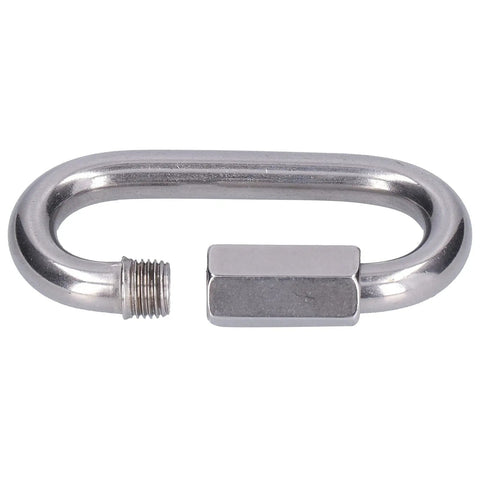 Stainless Steel Quick Link Connectors Set With Threaded Carabiners For Outdoor Gear Go To Small Locking Chains Easy Install M10