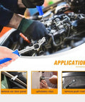 Massive 1295 Piece Set of Bumper Clips and Retainer Fasteners for Accord X 2017-2022 Includes Tough Plastic and Metal Remover Tool with Storage Box for Easy Carry and Damage Free Door Panel Removal on Your Ride, used on door panels