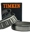 Tapered Roller Bearing Assembly 32214 For Heavy Duty Vehicles And Machinery shown with packaging