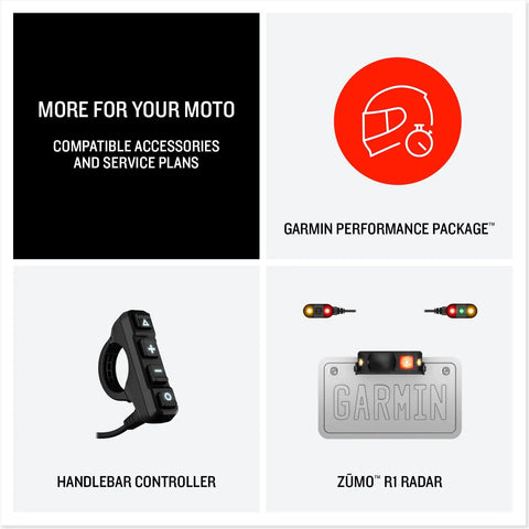 XT3 6 Inch Motorcycle GPS Navigator Bundle Built For Extreme Riding With Adventurous Routing Lean Angle Metrics accessories display