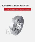 Hub Centric Wheel Adapters Spacers 5x135 For Ford F150 1997 2004 2 Inch Thick 14x2 Studs CNC Machined 6061 T6 Billet