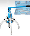 Heavy Duty Hydraulic Gear Puller Kit With Storage Case For Bearing Separator And Hub Removal 10 Ton Capability makes it easy to remove pulleys