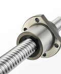 Heavy Duty C7 Precision Ball Screw Sfe4040 showing sealed bearing and smooth rod for CNC routers and 3D printers.