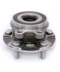 Front view of Front Wheel Bearing Hub Assembly Set for 2006 2012 Toyota RAV4 3.5L V6, 2013 2018 RAV4, 2011 2016 Scion tC Manual Transmission ISO