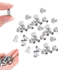 Heavy Duty Tungsten Steel Tire Spike Studs For Trucks Deliver Badass Off Road Traction And Winter Grip With Rock Solid Anti Slip Screws Easy Drill Installation in hand and on surface.