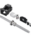 Premium 20mm Ballscrew Kit SFU2010 With C7 Grade Precision Parts For CNC Machines Plus BF15 HM15 DSG20H Coupler and NEMA32 Adapter, ballscrew set