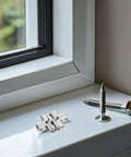 Concealed 43mm Zinc Alloy Hinges Set for Jewelry Boxes and Cabinets Four Piece Cross Folding Hidden Hinges With 180 Degree Rotation