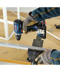 Using 18V EC Brushless Connected Ready Compact Tough Half Inch Drill Driver With Kickback Control And 20 Plus 1 Precision Clutch