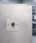 Built Like A Tank Stainless Steel Three Position Selector Switch Panel For Heavy Duty Industrial Machinery Control And Elevator Maintenance With Plug And Play Flush Mount Design on equipment.