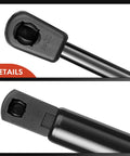 Top Shelf Rear Trunk Lift Supports Pair For Buick LaCrosse 2005 To 2009 Sedan gas shock struts end fittings detail