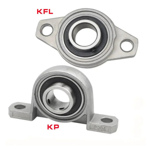 Sick Zinc Alloy Pillow Block Flange Bearing Kp Type Heavy Duty Block For Smooth Shaft Rotation In Machine Shop With 20MM Bore Match For Precise Fits While Saving You Big Time Money For Solid Work That Keeps Running Good On Heavy Loads, KP flange bearing