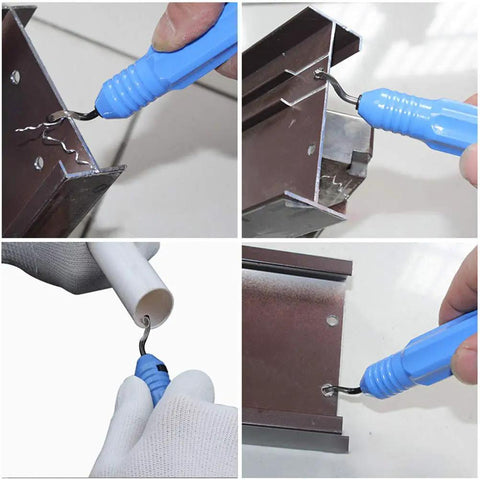 BS1010 Pro Grade Deburring Blades Set, 10 Pcs Burr Trimming Scrapers For Aluminum, Copper, Plastic, PVC, M2 HSS, 40 Degree Edge, 63RC Hardness, 46mm By 3.2mm, Sharp Cut For Smoothing Machined Surfaces