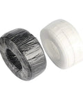 Black and white rolls of 100 Meter 1 Quarter Inch PE Pipe For Reverse Osmosis Systems, Aquarium Filter Tubing, DIY Irrigation