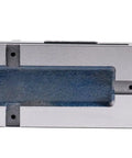 Precision 3 Inch Super Lock CNC Machine Vise showing ductile cast iron housing and 3 inch jaws for metal clamping.