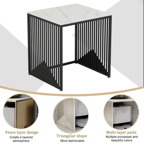 Dope Versatile Metal Storage Rack For Robot Vacuum Cleaner Stand And Cabinet The Go To Home Organizer, shows a fence layer design.