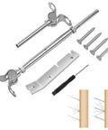 30 Pairs One Eighth Inch Cable Railing Hardware Kit With Swage Toggle Turnbuckle For Wood Posts, T316 Stainless Steel Deck System