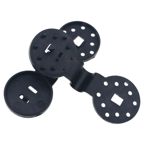 Heavy Duty Lock Grip Shade Cloth Clips Set Round Plastic Sun Shade Net Clips For Garden Patio Awnings Greenhouse Fabric Reusable Windproof Clips