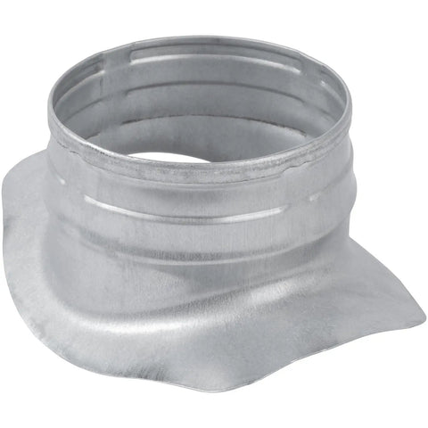 Round 90 Degree Duct Splitter Saddle Takeoff For 8 Inch Duct With 4 Inch Outlet Branch Connector Heavy Duty Galvanized Steel Range Hood Duct Adapter For Supply And Exhaust Ventilation