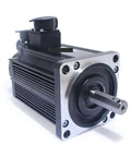 110ST 240V AC Single-Phase Permanent Magnet Servo Motor With Driver For Industrial Control Systems viewed from the side, showcasing its design.