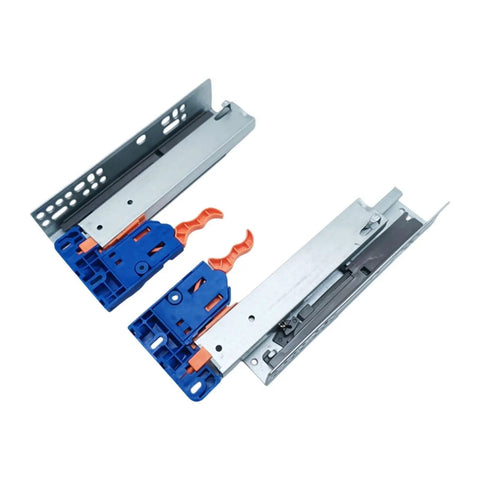 Smooth Glide Drawer Slides For Office Cabinets Pantry And Wardrobe Easy Install 1 Pair Heavy Duty Metal Runners