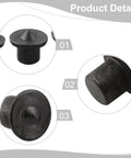 Detailed view of Steel Dowel Center Point Set For Woodworking 6mm 8mm 10mm 12mm Precise Drill Hole Marker and Tenon Alignment Tools.