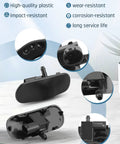 Audi Windshield Washer Nozzles Replacement Kit Left And Right For A3 A4 A5 A6 A7 A8 Q3 Q5 Q7 TT 2 Pack showing nozzle design
