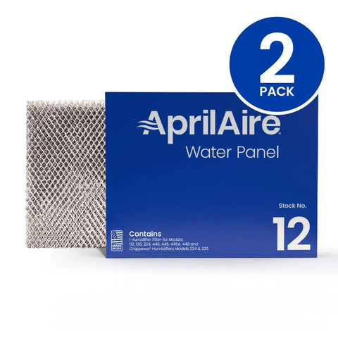 12 Inch Water Panel Humidifier Filter Replacement Pack Of 2 For Whole House Humidifiers Models 112 224 225 440 445 445A 448 box