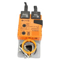 Heavy Duty Damper Actuator Built Like A Tank For Hvac Ventilation, featuring robust design and electrical connections.
