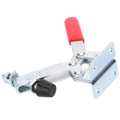Heavy Duty Quick Clamp 5 Pack Set For Welding And Auto Works With Galvanized Steel Build, High Grip Power Up To 400 Lbs, ideal for metal fabrication.
