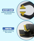 Close-up of 10 Pack Portable Sturdy Spring Clamps For Craft Projects Photography Backdrops And Home Use with adjustable grips