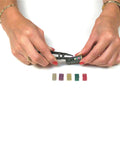 Hands using tools from Rekey All Your Locks To One Key With This Easy Pre Cut Key Kit For Schlage Type C 5 Pin Locks