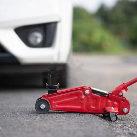 Heavy Duty Spiral Jack Pad With Adjustable Screw Jack Stand 3 Ton Capacity Steel Machinist Block lifting car