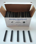 Box of Heavy Duty Collated Concrete Nails 19mm Built For BX3 Cordless Nailer, 1000 Count, with strips displayed.