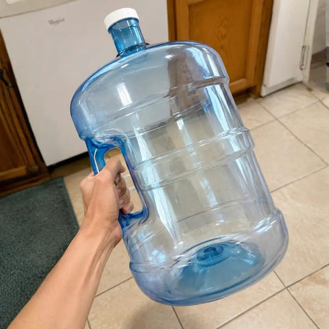 5 Gallon BPA Free Water Bottle Reusable Jug With Large Capacity Polycarbonate Container Universal Top Load And Bottom Load Dispenser Compatibility For Home And Office Use