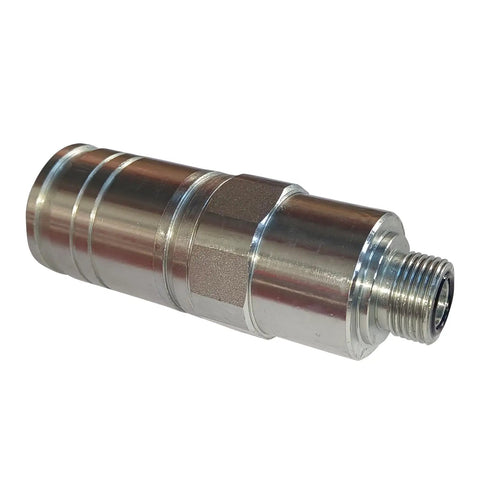 Hydraulic Quick Coupler For John Deere Tractor Fits 5B Series JD 5038D 5045D OEM Replacement Quick Connect shown in steel material