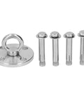 304 Stainless Steel Ceiling Mount Hook For Hammocks And Swings, Beefy 500Kg Load Capacity, Anti Rust Hanging Hardware For Aerial Yoga, Yoga Hammock And Outdoor Swing Mount DG-08 with 4 anchors