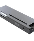 Next Level 80Gbps eGPU Enclosure For Thunderbolt 5 And USB4 Systems, external GPU dock with ports for power and connection.
