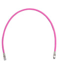 Pink 24 Inch Low Pressure Braided Hose For 2nd Stage Regulator And Octopus 1000 PSI Durable TPE Inner And Polyester Outer Ultra Flexible Dive Gear With Universal Fit