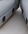 Sectional Couch Connectors Kit Easy Install Sofa Hooks 4 Pack Iron Furniture Parts for modular sofa stability
