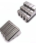 Rock Solid 4 Jaw Lathe Chuck Jaws For K12-80 And K12-100 Metal Lathes. Durable steel jaws for precise gripping on mini lathes.
