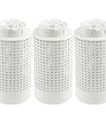 In-Ground Compost Bin Kit, Three-Piece 4x10 Inch PVC Composter Tumbler Outdoor Odor-Free Bin