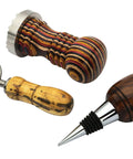 Handle Anything Chuck System for Woodturning Projects Kit With Collet Chuck Base PKHA01 tools including bottle stopper, opener