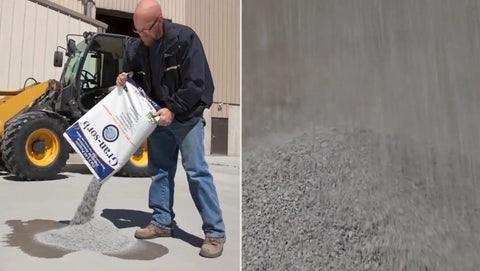 Heavy Duty Universal Sorbent Granules Thirty Pound Bag Smashes Greasy Messes On Sight Absorbs Up To Four Gallons Of Motor Oil Coolants Solvents And Water Fluids A Total Workhorse For Garages And Shops