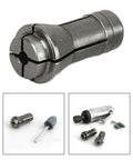 Heavy Duty Alloy Collet Chuck For Die Grinders And Pneumatic Engraving Machines Fits 3mm Bits close-up view with details.